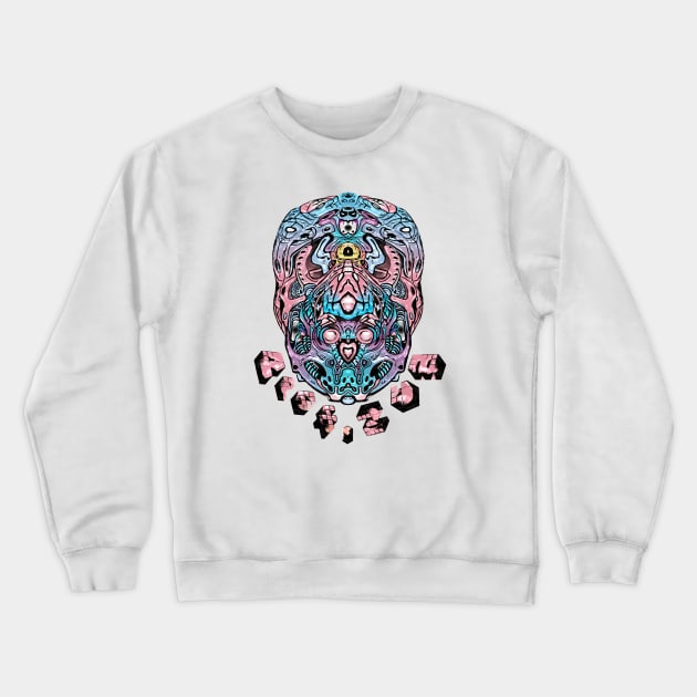 Prof.Zum Bubblegum Butterfly Effect Crewneck Sweatshirt by 2ndEnd